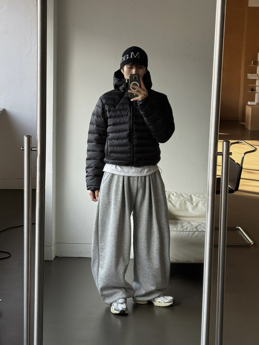 新年福利價🧧韓製彎刀棉褲｜2色入