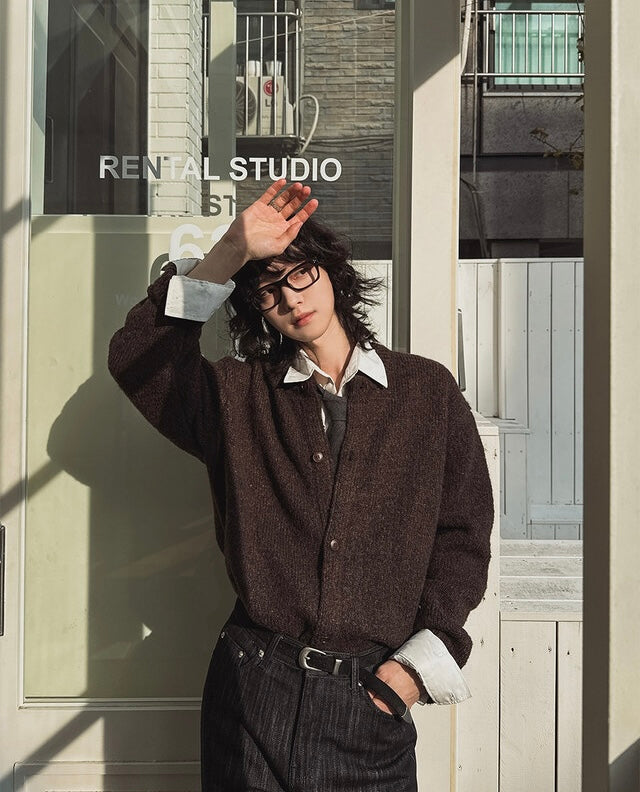 節日推薦🎅🏻輕熟質感開胸針織外套｜6色入