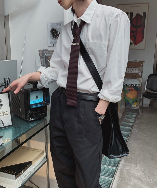 回饋價🧧韓製Pocket口袋基礎款長袖恤衫｜15色入