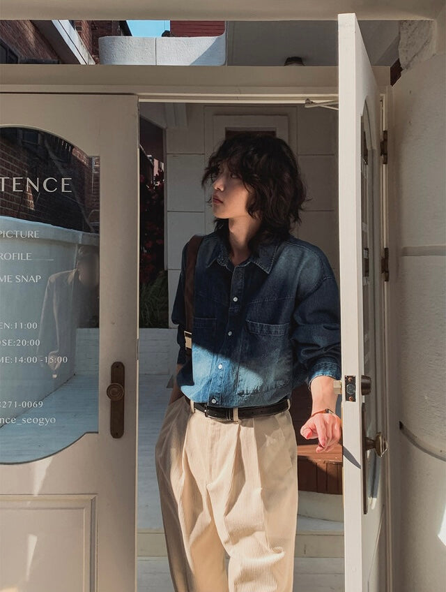 [大熱款🔥]燈芯絨直紋長褲｜5色入