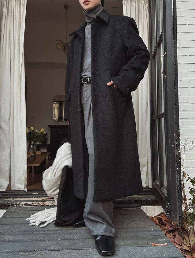 韓版基礎寬鬆西褲｜3色入