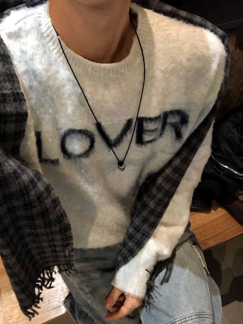 絨毛感🧶Lover刷毛針織衫｜4色入