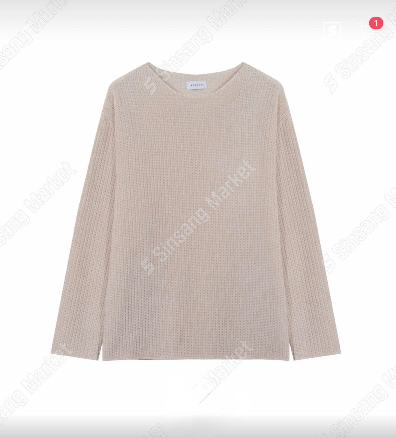 秋冬必備🍂細坑紋長袖TEE｜4色入