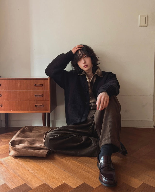 [大熱款🔥]燈芯絨直紋長褲｜5色入