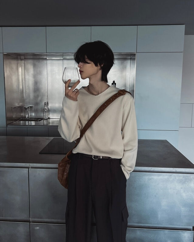 [氣質款]微V領內搭/單穿長袖