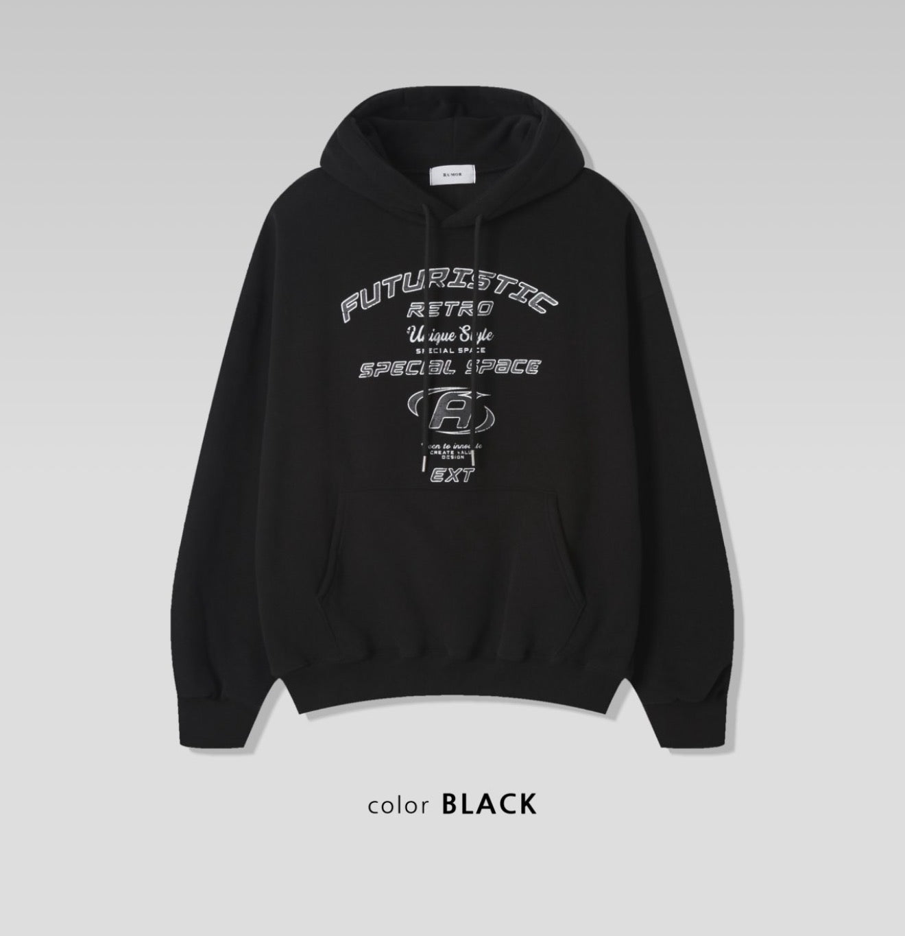 Futuristic 印花連帽衛衣