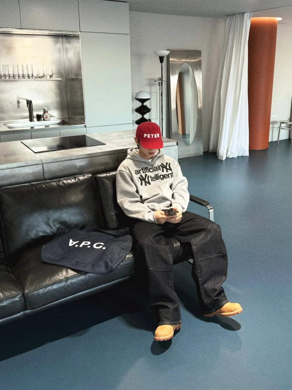 美式街頭感☄️水洗牛仔微闊形牛仔褲｜7色入