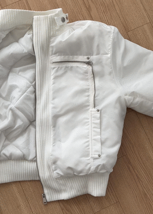 細節加分！高領束帶短款MA1｜3色入