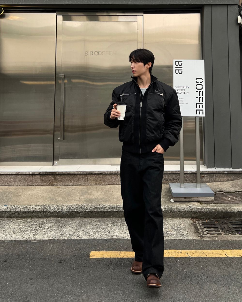 細節加分！高領束帶短款MA1｜3色入