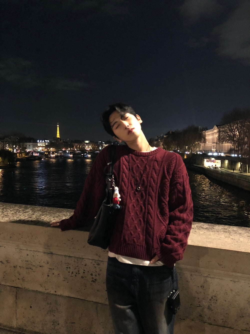 50%羊毛🐑漁夫紋麻花針織衫｜4色入