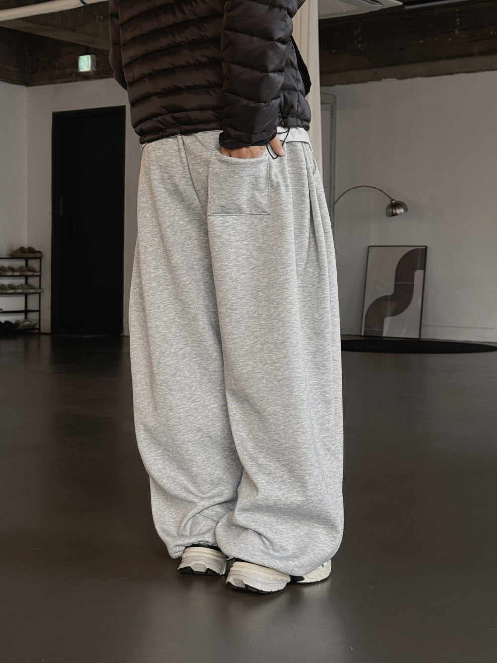 新年福利價🧧韓製彎刀棉褲｜2色入