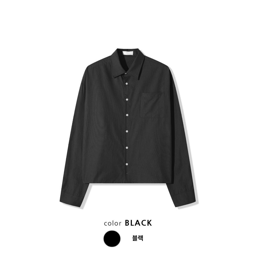 四季皆可穿！經典半短版牛津恤衫｜6色入