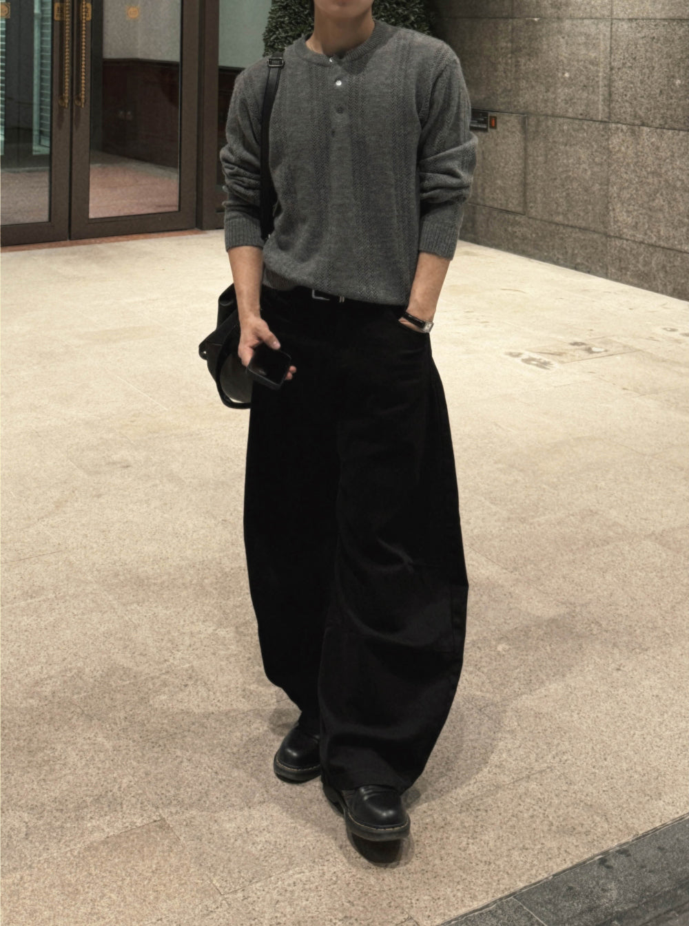 PREMIUM👑細麻花亨利領針織衫｜4色入