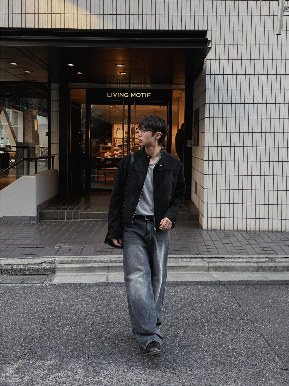 多尺碼！型格貓鬚水洗牛仔褲｜1色入