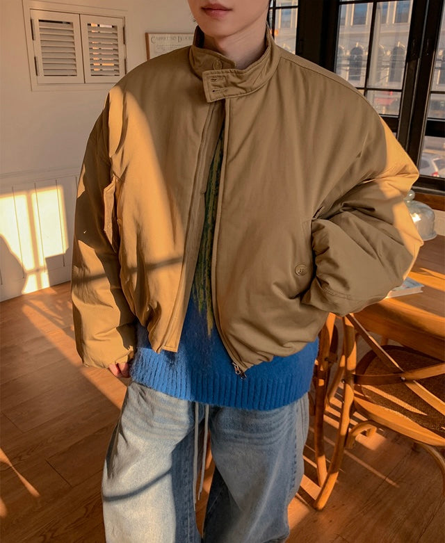 款式超靚！廓形哈靈頓外套｜2色入