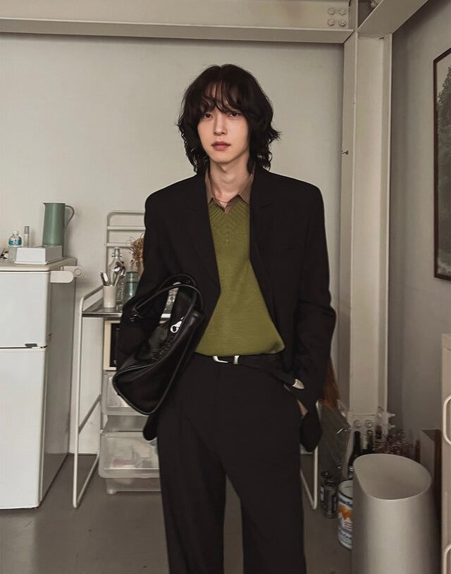 基礎款必入！純色 V領針織背心 | 8色入