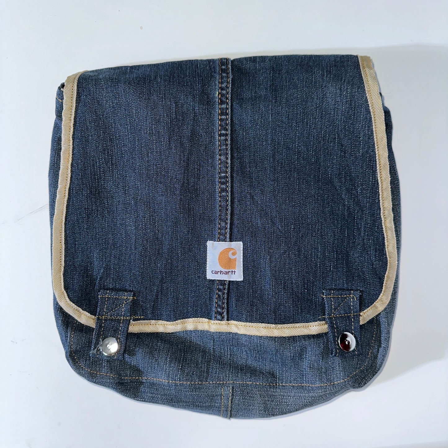 Remade Carhartt Postman Bag Denim