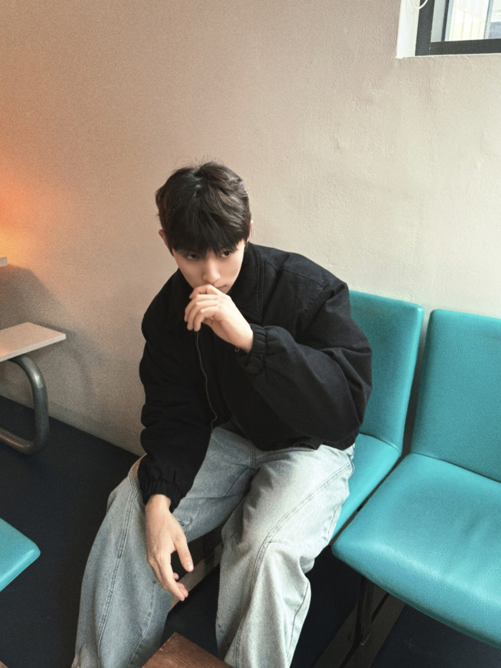 PREMIUM👑韓製重工短版拼接工裝外套｜2色入