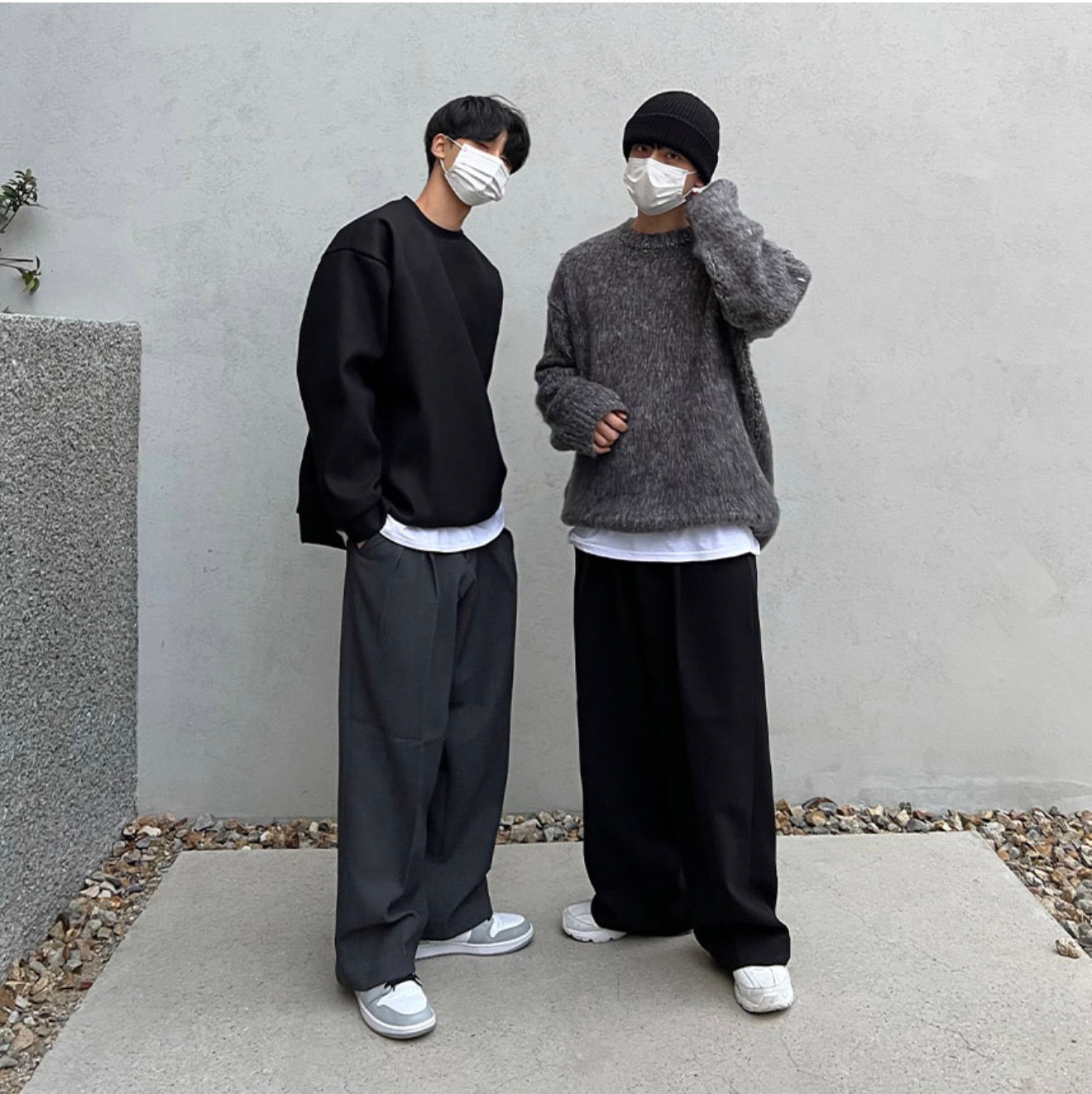 超多顏色選擇🎨馬海毛混色寬鬆針織衫｜10色入