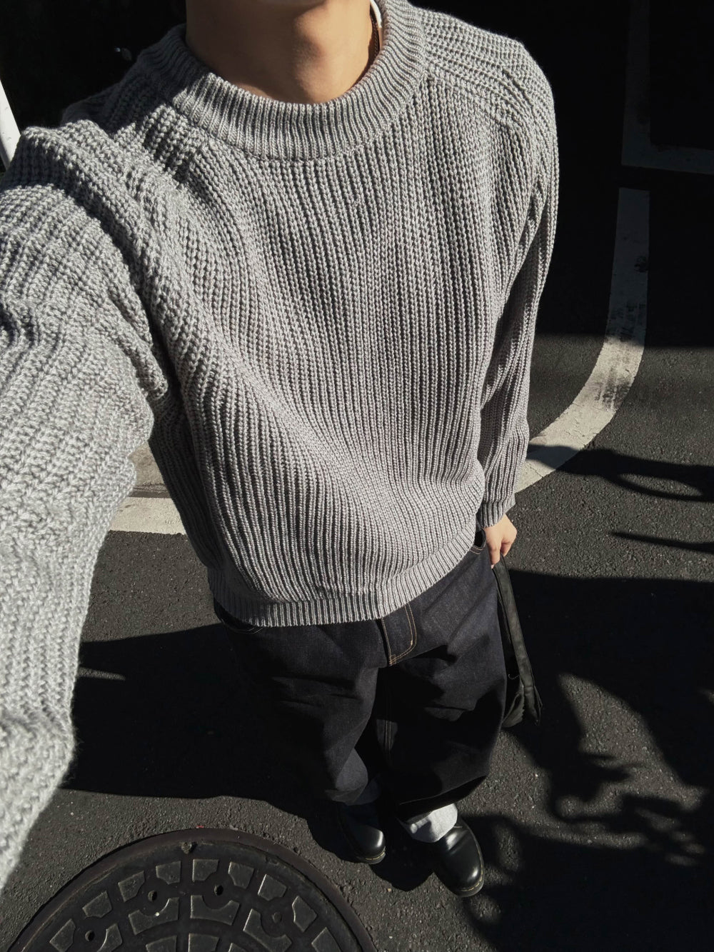 福利價🧧基礎款華夫格圓領針織衫｜7色入