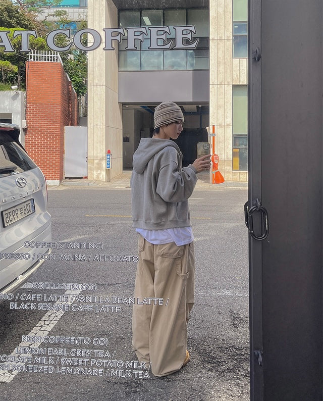 短款比例更好👍🏻基礎短款開胸衛衣｜3色入