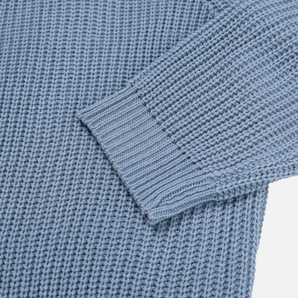 福利價🧧基礎款華夫格圓領針織衫｜7色入