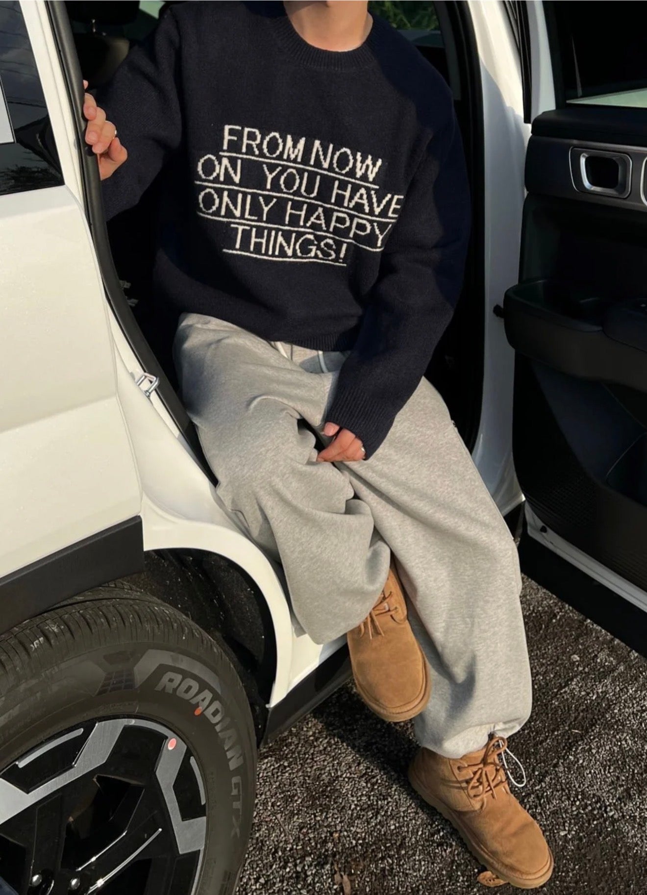 Premium👑簡約文字針織衫｜9色入