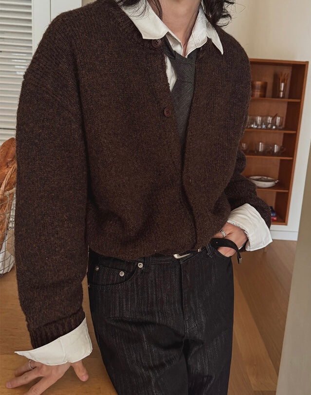 節日推薦🎅🏻輕熟質感開胸針織外套｜6色入