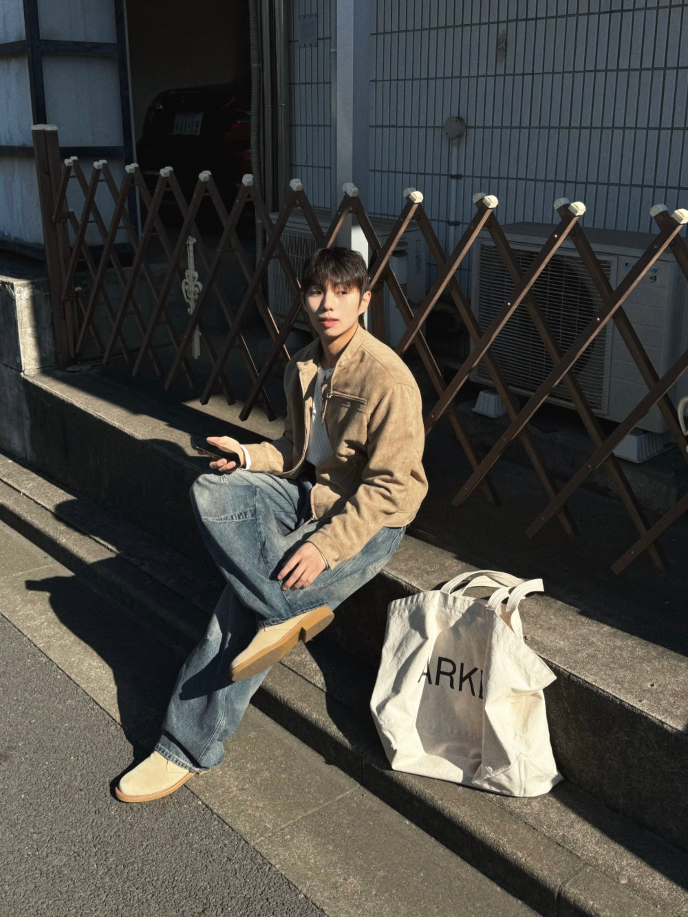 約會必備！紳士風麂皮外套｜2色入