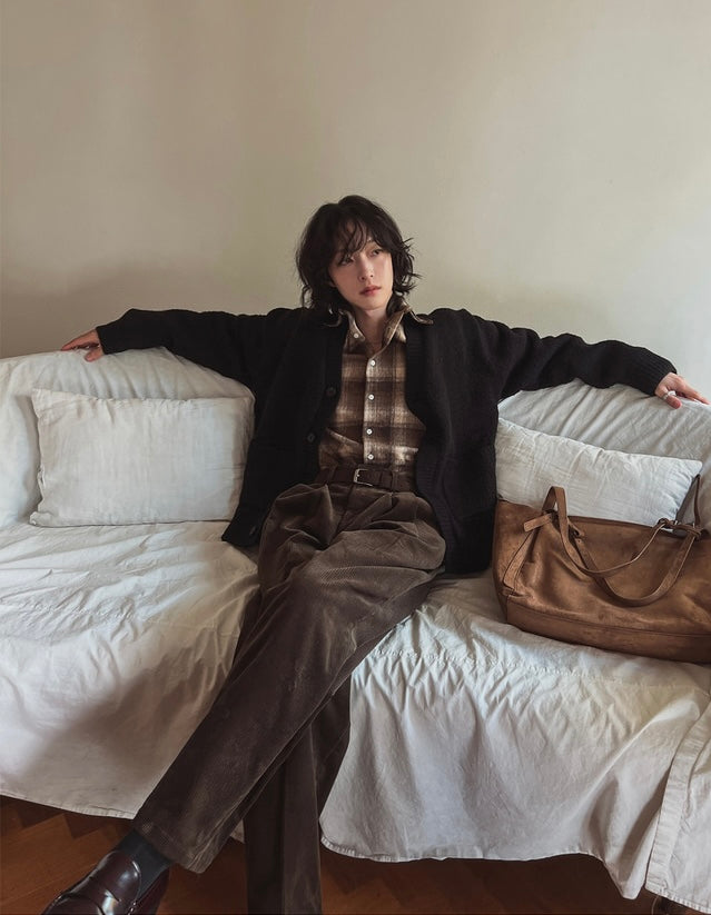 [大熱款🔥]燈芯絨直紋長褲｜5色入