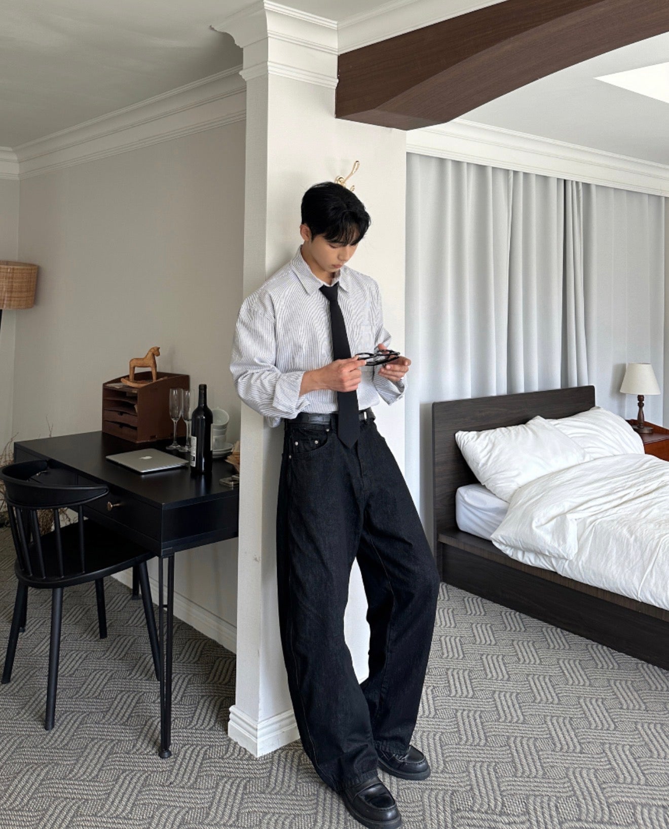 PREMIUM👑真牛皮復古樂福鞋｜2色入