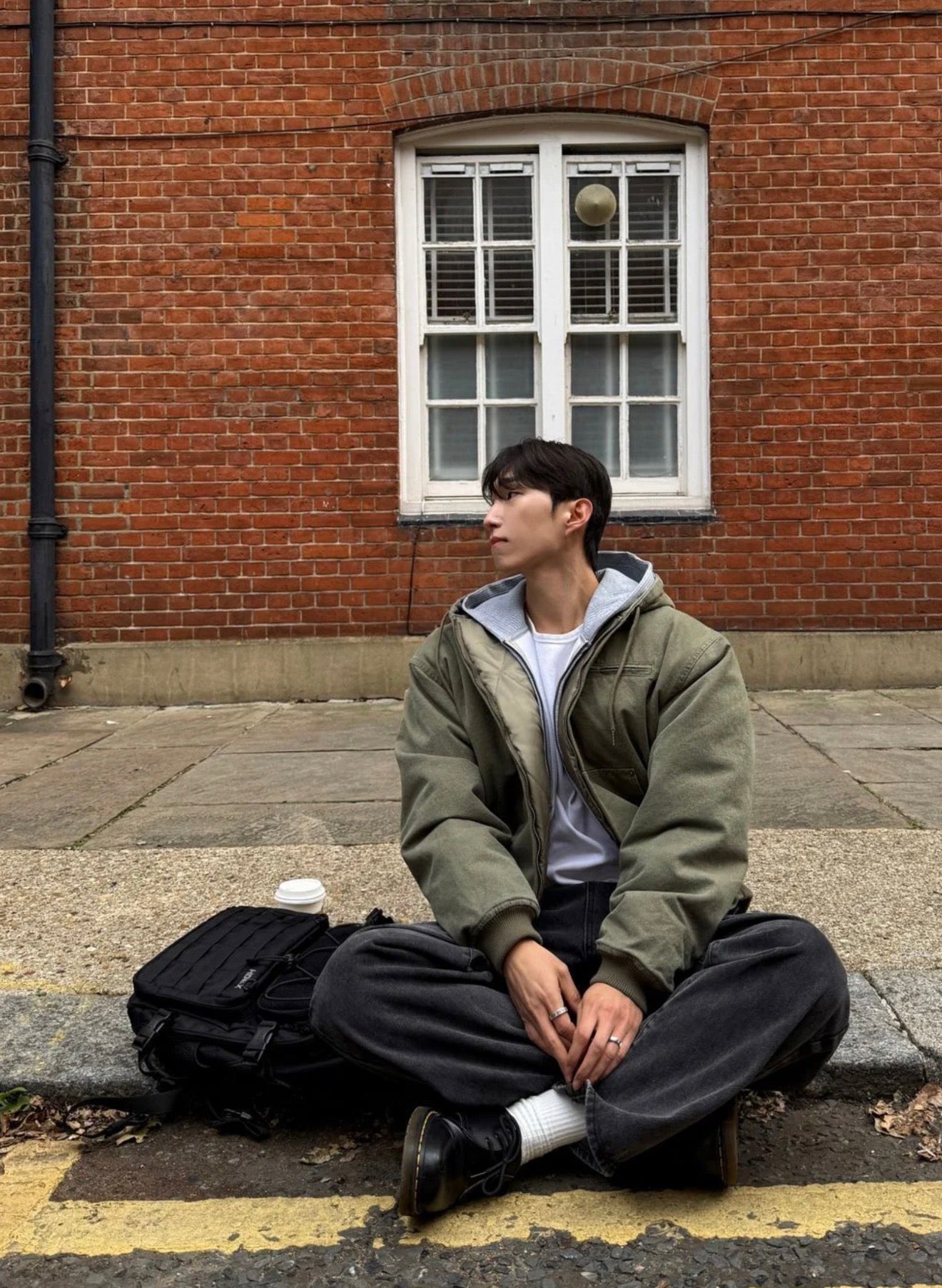 型格款！連帽夾棉重磅工裝外套｜3色入