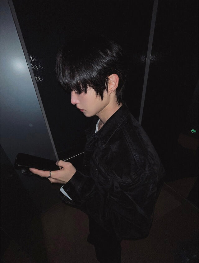 Premium！天鵝絨面牛仔外套｜2色入