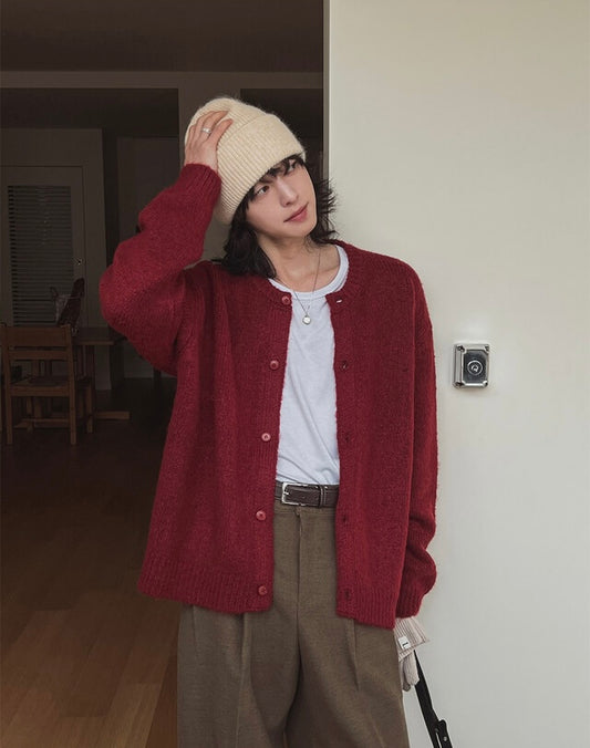 節日推薦🎅🏻輕熟質感開胸針織外套｜6色入