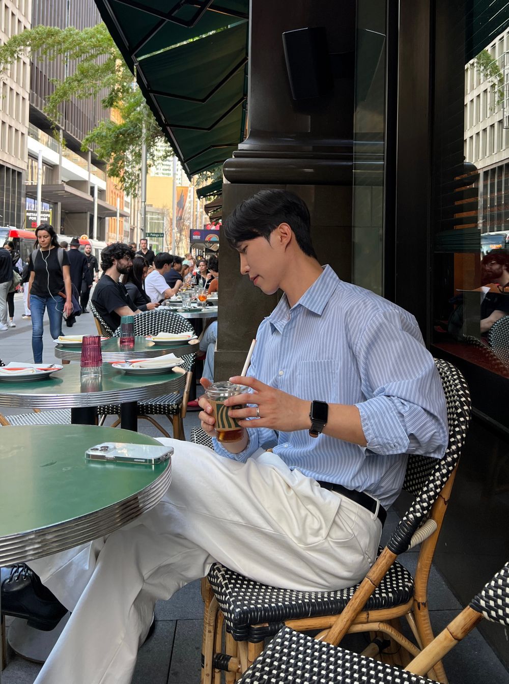 早春必入🍃知性條紋寬鬆恤衫｜2色入