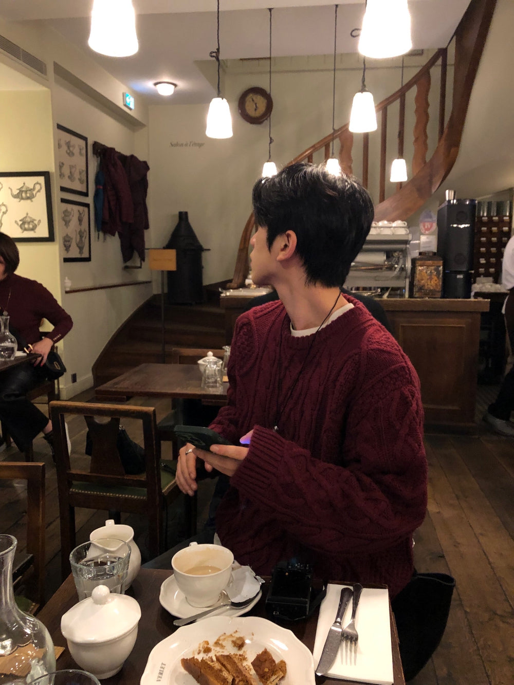 50%羊毛🐑漁夫紋麻花針織衫｜4色入