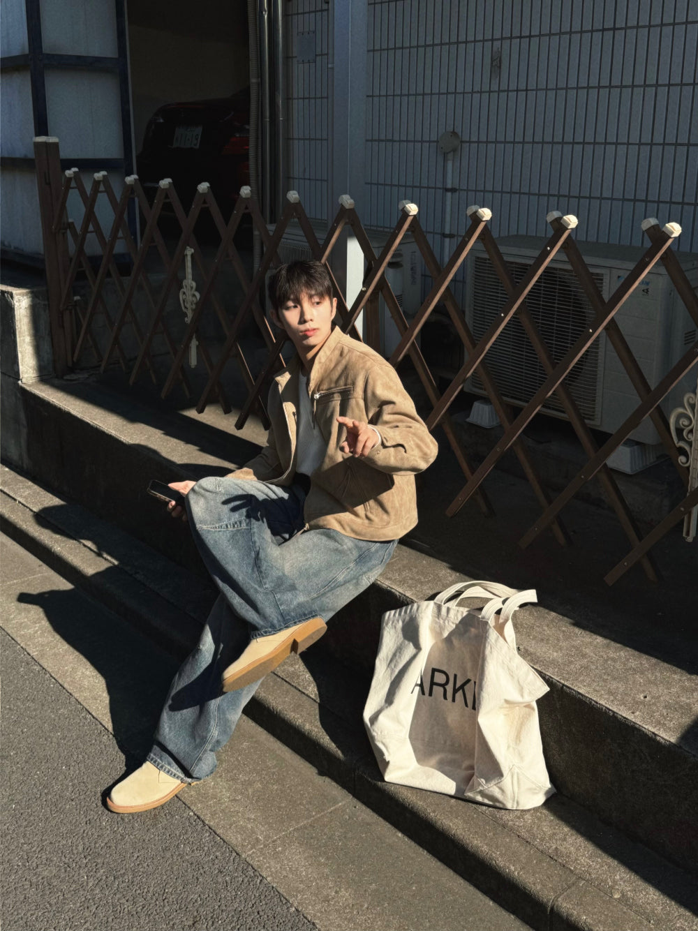 約會必備！紳士風麂皮外套｜2色入