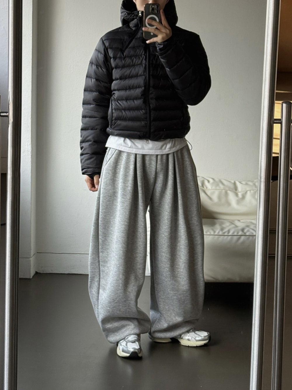 新年福利價🧧韓製彎刀棉褲｜2色入