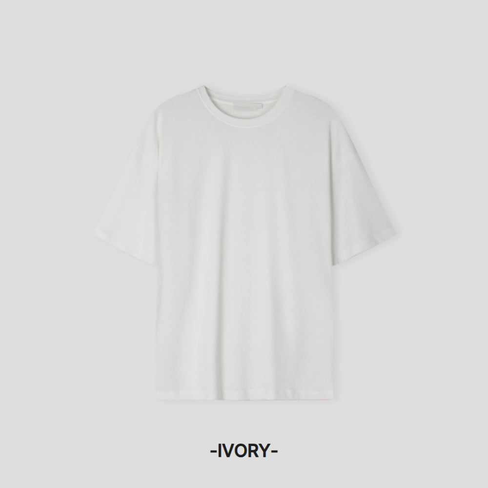 衣櫃必入款！韓製基礎款純色短袖｜8色入