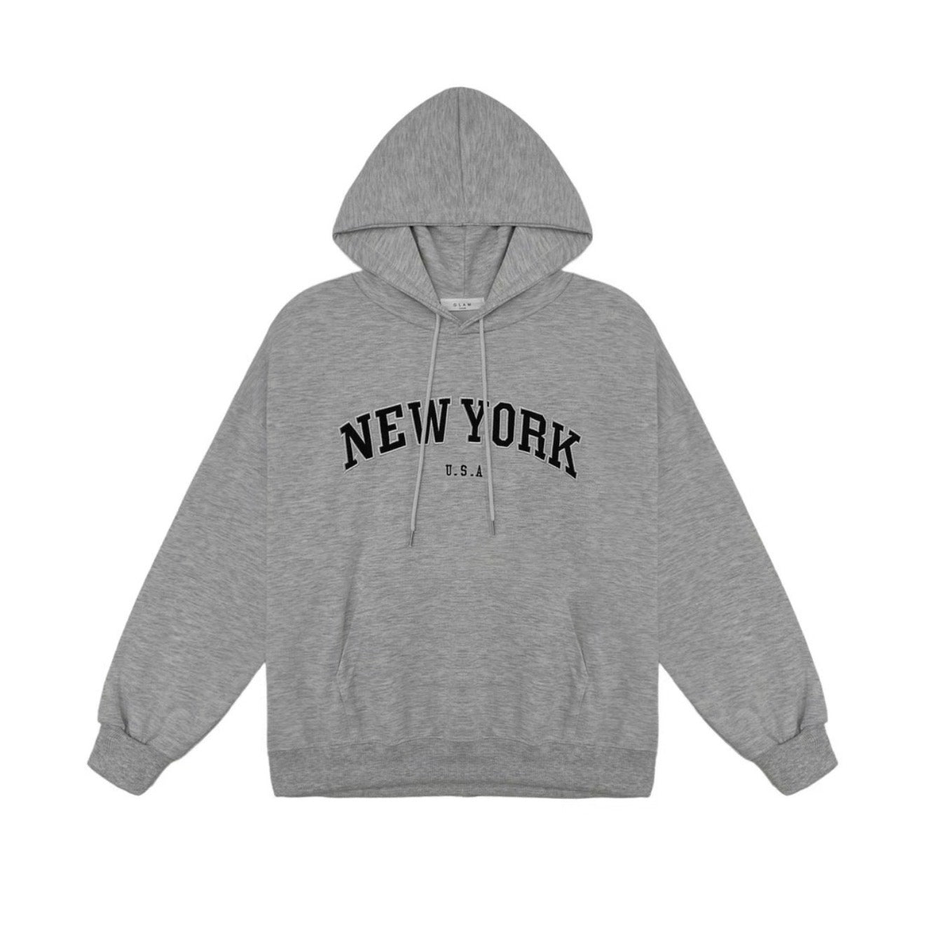 [🇰🇷連線]New York刺繡連帽衛衣
