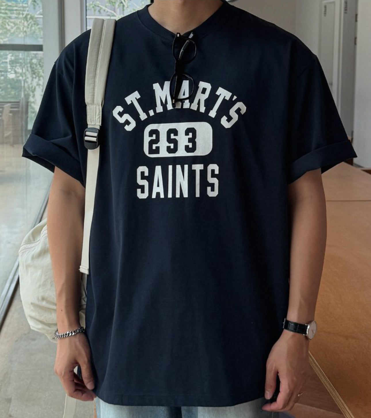 ST.MART's 印花Oversize短袖