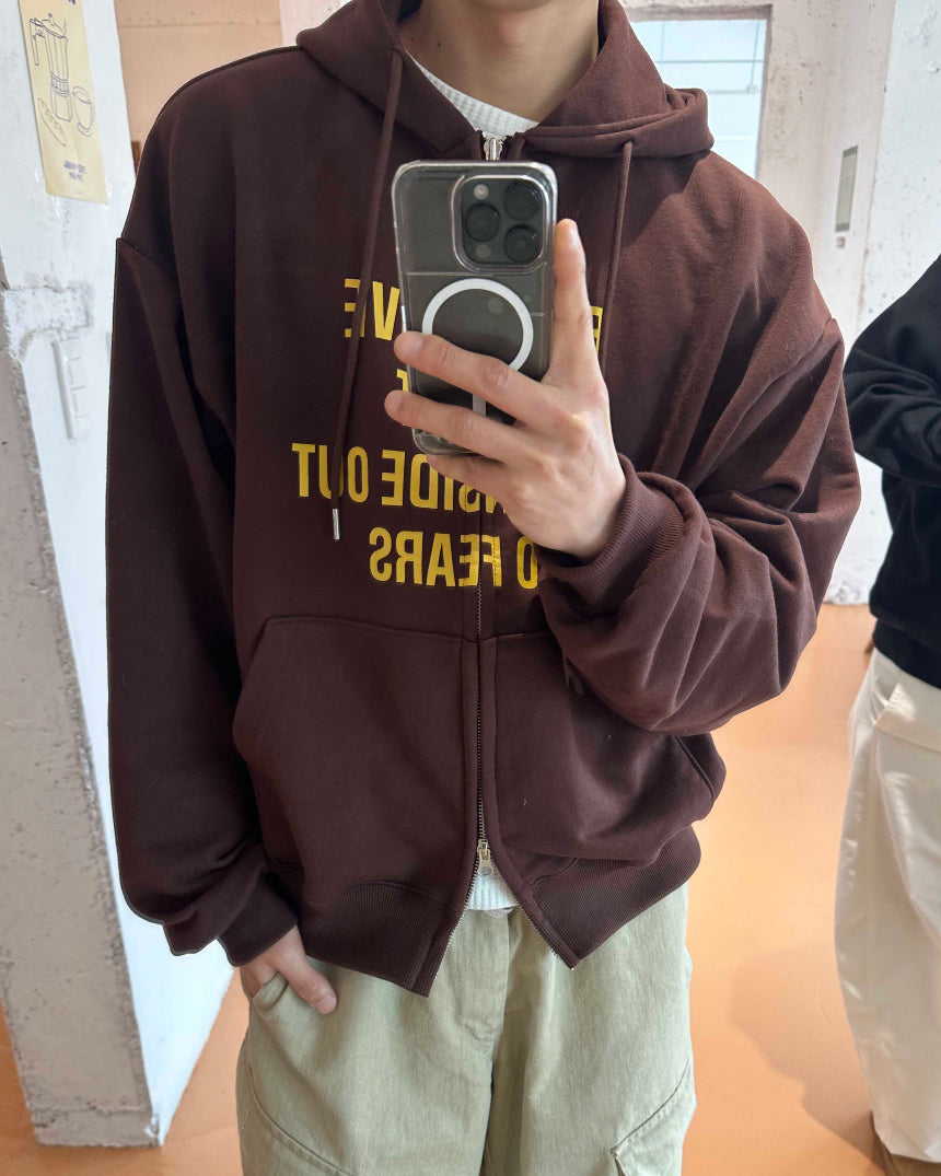 薄款更耐穿🍃Be Positive開胸衛衣｜3色入