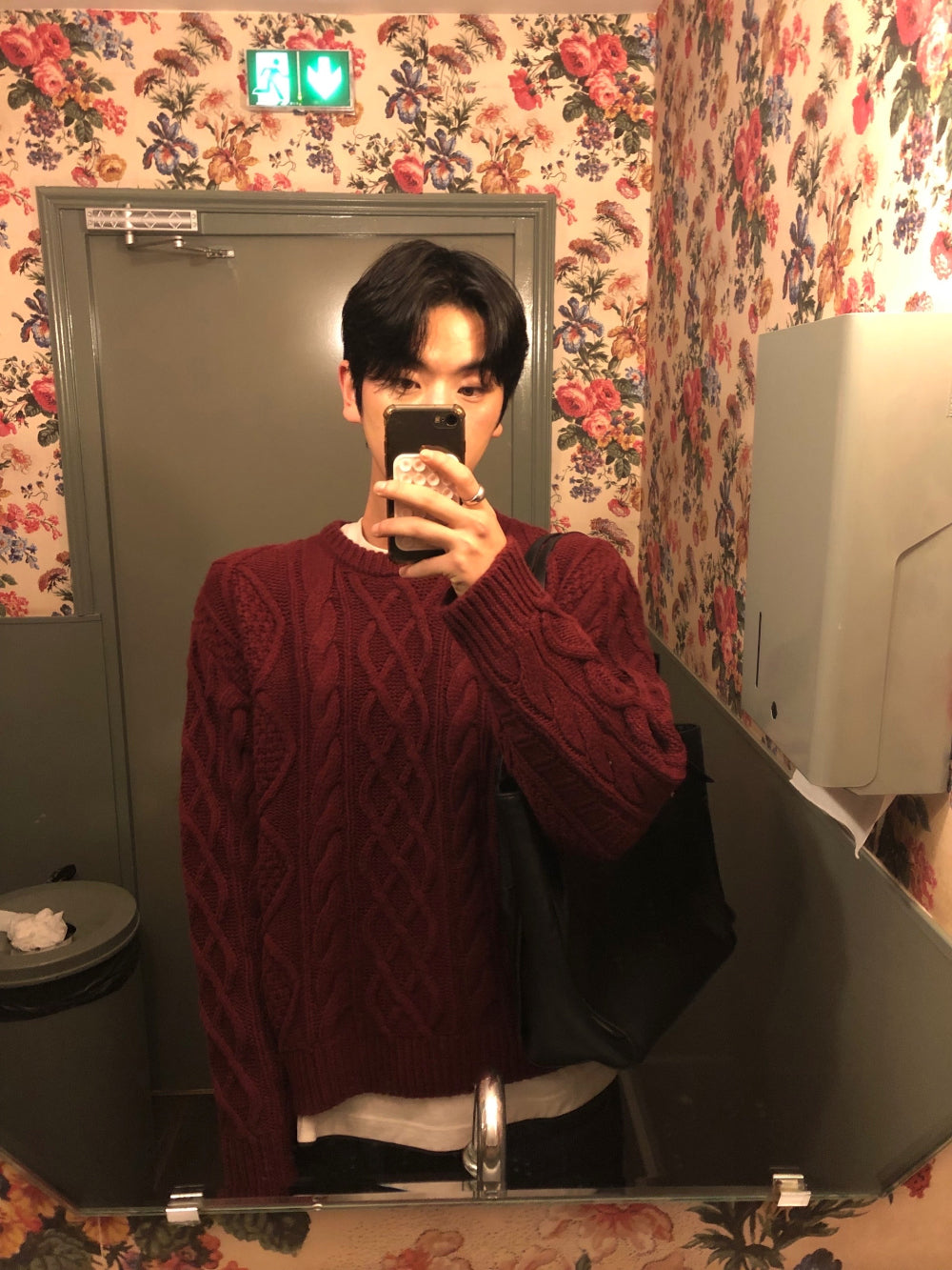 50%羊毛🐑漁夫紋麻花針織衫｜4色入