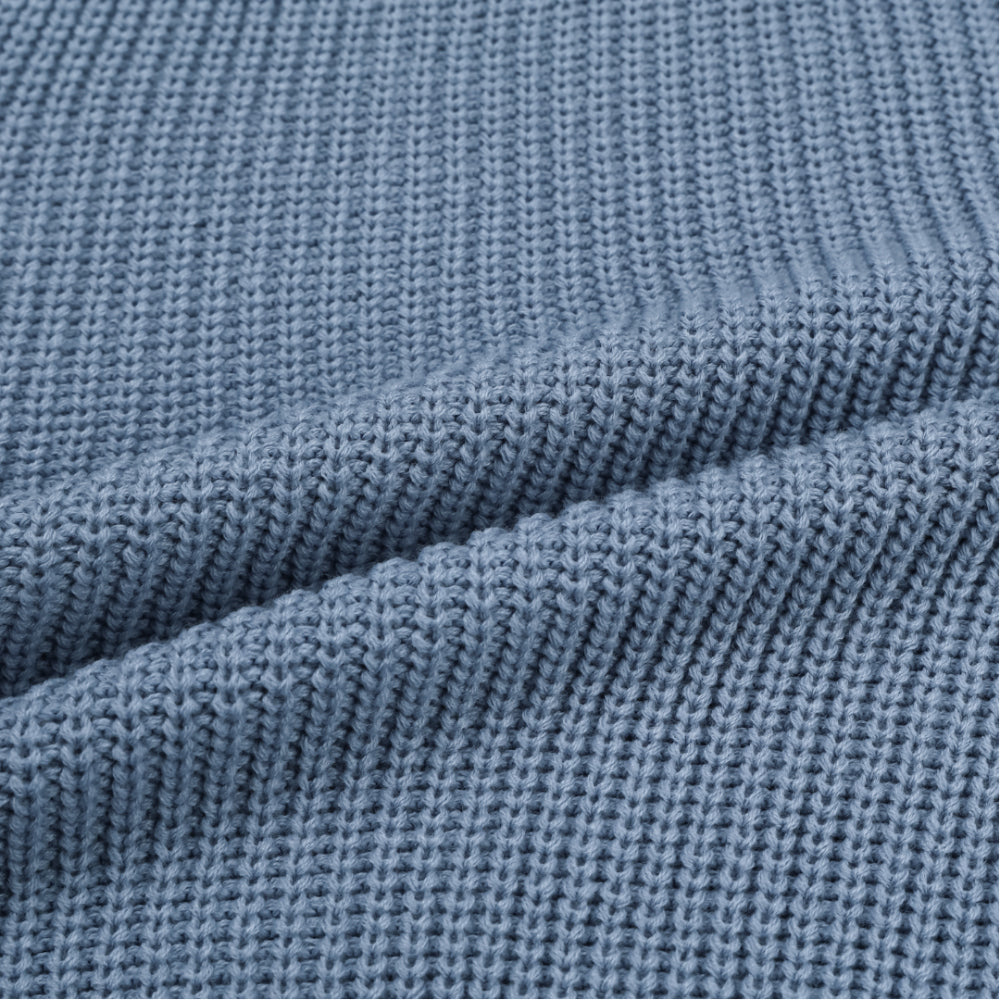 福利價🧧基礎款華夫格圓領針織衫｜7色入