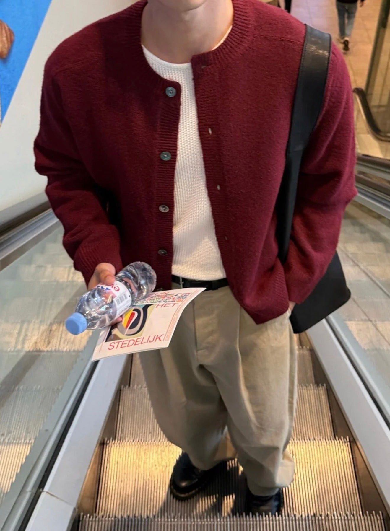 衣櫃必備款！立體編織開胸針織衫｜9色入