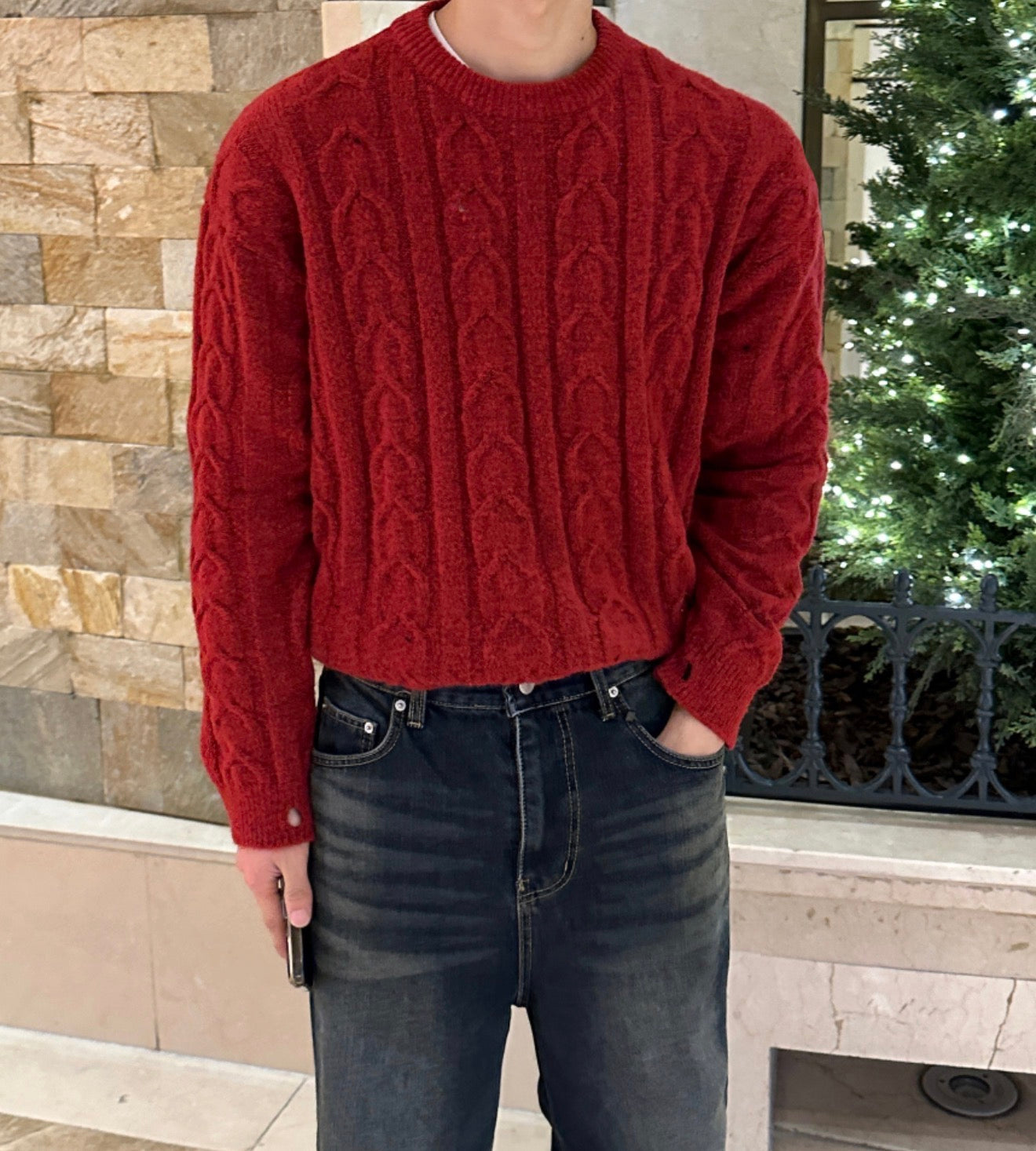 新年回饋價🧧韓製麻花針織衫｜6色入