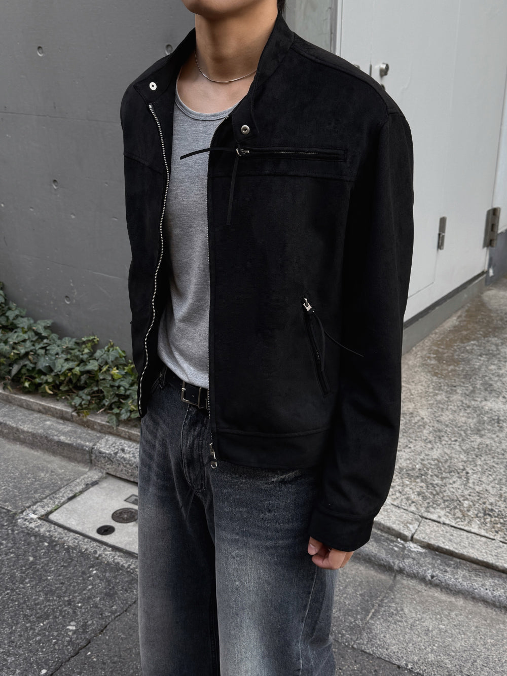 約會必備！紳士風麂皮外套｜2色入