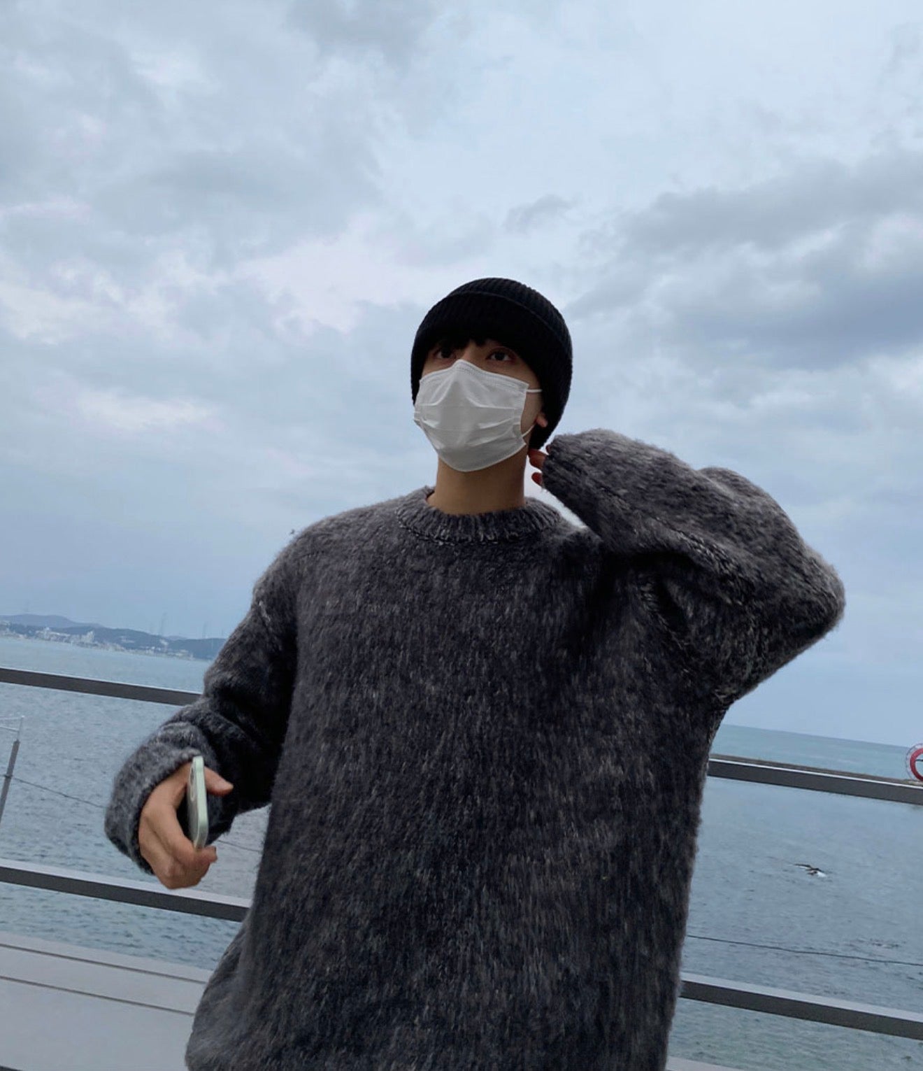 超多顏色選擇🎨馬海毛混色寬鬆針織衫｜10色入