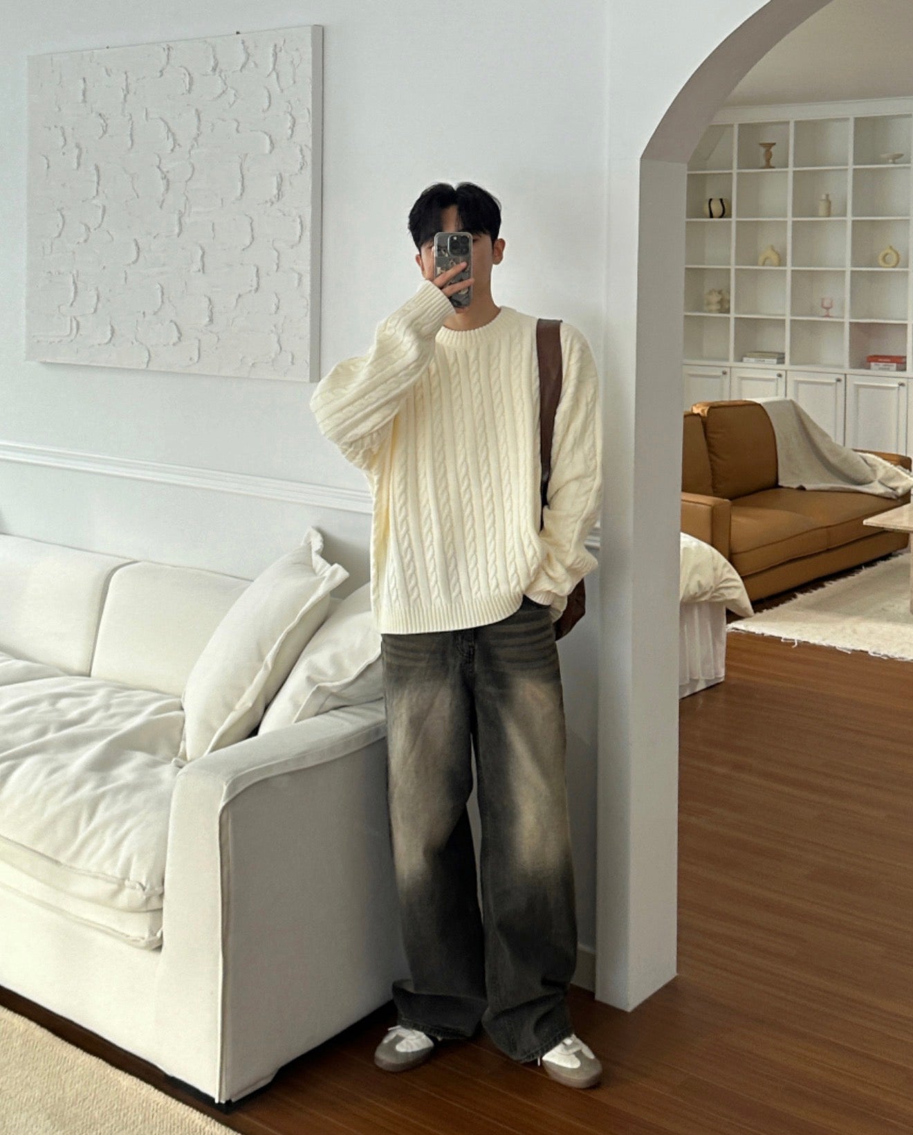 高品質! 百搭純色麻花紋針織衫｜5色入