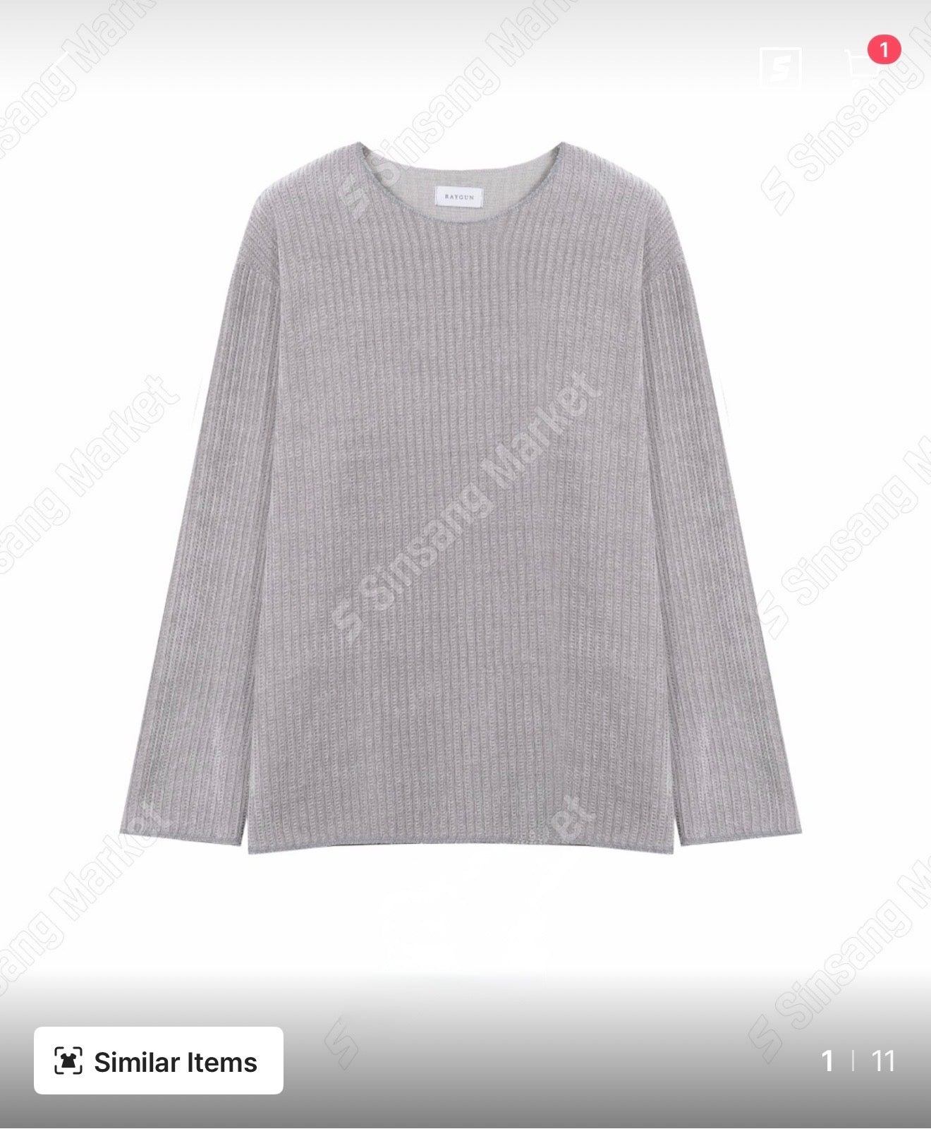 秋冬必備🍂細坑紋長袖TEE｜4色入